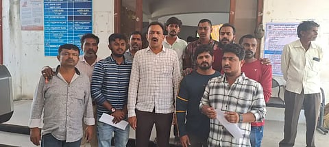 ashrama protest