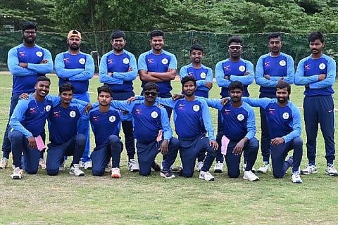 blind cricket web