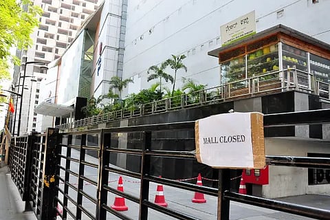 mall closed