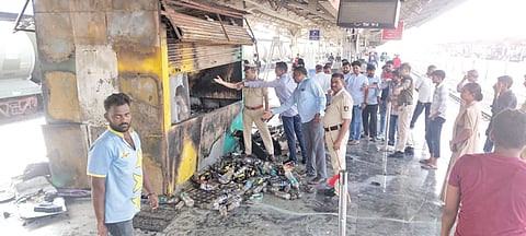 railway fire