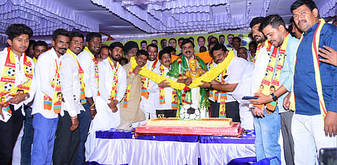 MLA Janardhana reddy birthday mp election