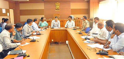 DC meeting in Koppal about republic day preparation on january 26