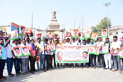 celebration in Koppal regarding A.J.Sadashiva commission report state government