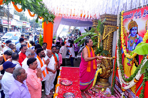ಜಿಲ್ಲಾದ್ಯಂತ ಅರ್ಥಪೂರ್ಣ ರಾಮನಾಮ ಸ್ಮರಣೆ:ಪ್ರಸಾದ ವಿನಿಯೋಗ