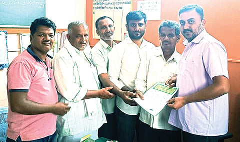 ಅಂಗನವಾಡಿ ಕೇಂದ್ರಕ್ಕೆ ಭೂಮಿ ದಾನ