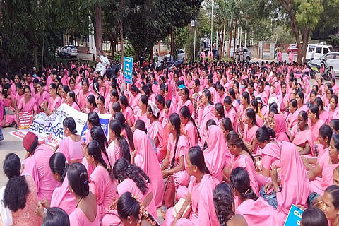 Asha protest
