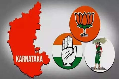 BJP JDS Congress