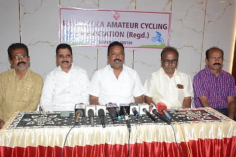 CYCLING RAJU BIRADAR PRESS MEET