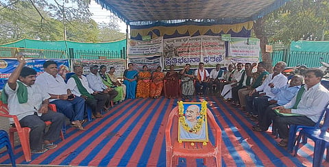 Cauvery protest mandya
