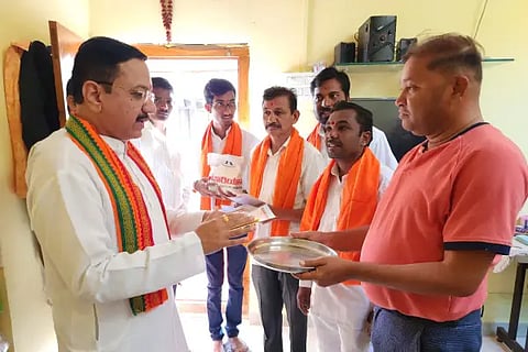 Celebration of Sri Rama's Mantraksthe Abhiyan