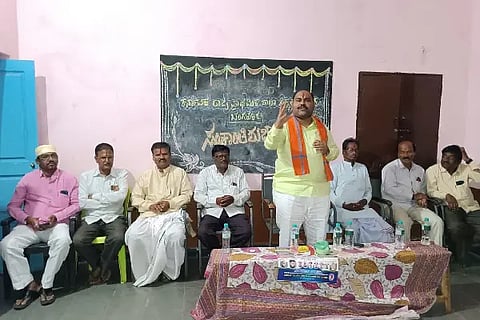 Chandrasekhara Nuggali, State Primary School Teachers' Association, Alamatti,