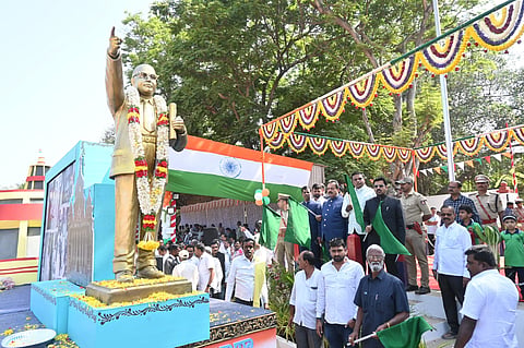 Constitution awareness march launched mandya
