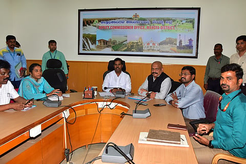 DC Meeting Regarding CNG Implementation mandya