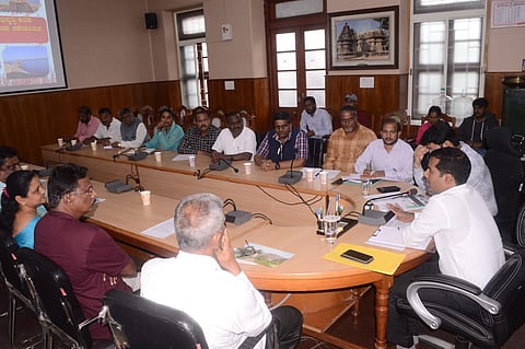 DC meeting regarding tourism development mandya