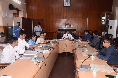 DC meeting with bank officials mandya