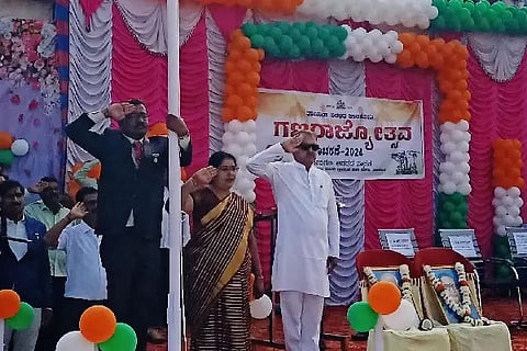 Democratic System, Memory of Mahatma, MLA CS Nad Gowda, Talikote,