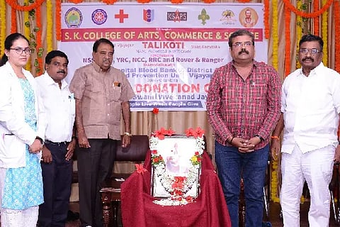 Dr. Mallanagowda Biradara, Swami Vivekananda, Jayantyutsava, Talikote, Vijayapura,