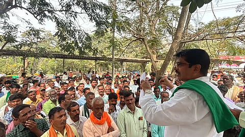 Farmers strike