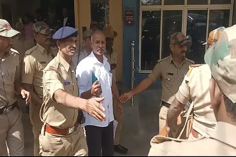 Former Naxal leader BGK appears in court