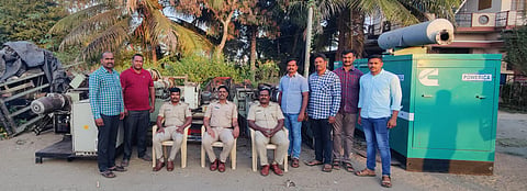 Four thieves arrested mandya