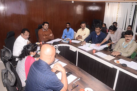 Health Department Progress Review Meeting mandya