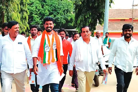 Honnali, Vinaykumar, Padayatra,