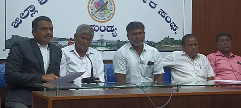 Installation of Tirumala God's static image Maragoudanahalli village mandya