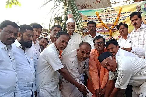 Kalakeri, MLA, Rajugowda Patila, Kudarisalavadagi, JJM work,