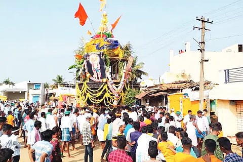 Kudupali Anjaneya Swami Rathotsava