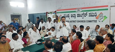 Lok Sabha election Congress meeting mandya