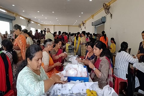 Preparation of Ram's prasadam