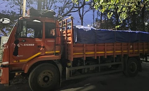 Ration rice confiscation in Mysore