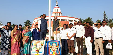 Republic Day satyagraha soudha mandya