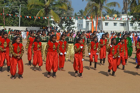 Republic day celebration mandya