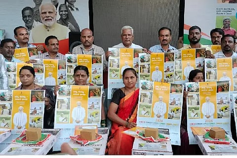 Siddu Savadi, Vikasita Sankalpa Bharat Yatra, Gas Distribution,