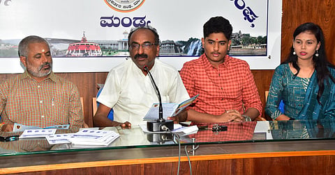 State level poetry fair press conference mandya