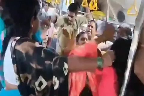 TSRTC Fight