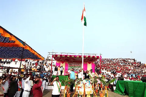 Tehsildar, Dr. Pradeep Kumar Hiremath, Republic Day, Sindagi,