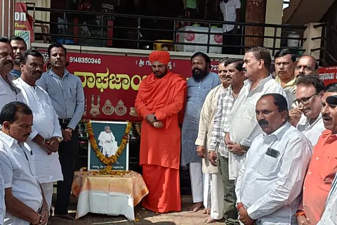 The torch of knowledge was lit by Mr