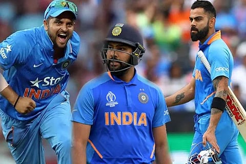 Virat Rohit Raina