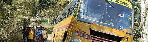 bus accident mandya