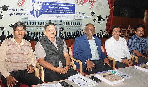 constitution day celebrated at yuvaraja college