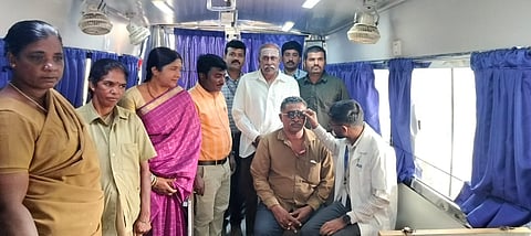 Eye check up camp