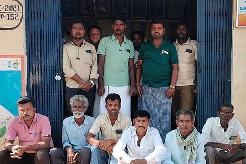 hadagali mylara protest