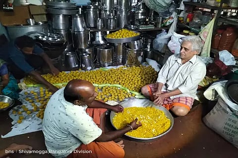laddu priparation