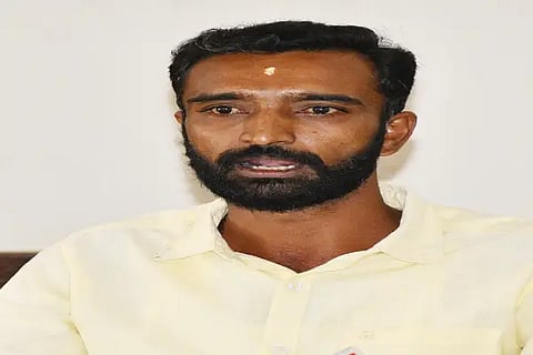 youth congress dist president h.p.girish