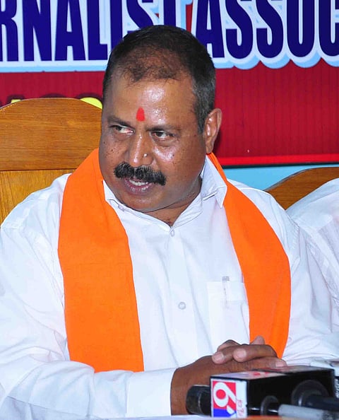 ಪ್ರೇಮಿಗಳ ದಿನವನ್ನು ಶ್ರೀರಾಮ ಸೇನೆ ಖಂಡಿಸುತ್ತದೆ:ಜಿಲ್ಲಾಧ್ಯಕ್ಷ ಹೇಮಂತ್ ಜಾನೆಕೆರೆ
