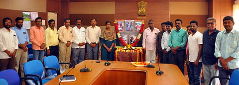 kayaka sharanara jayanthi celebration in koppal by district administration