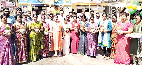 ಸಂವಿಧಾನ ಜಾಗೃತಿ ಜಾಥಾಕ್ಕೆ ಸ್ವಾಗತ