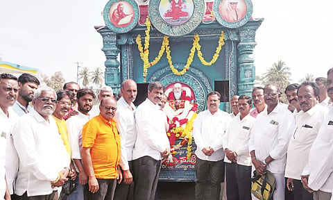ಸುತ್ತೂರು ಜಾತ್ರಾ ಮಹೋತ್ಸವ ಪ್ರಚಾರ ರಥಕ್ಕೆ ಸ್ವಾಗತ